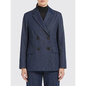 'S Max Mara Jacket Woman Blue